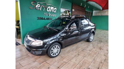RENAULT - LOGAN - 2012/2013 - Preta - R$ 34.900,00