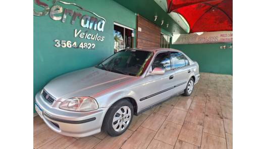 HONDA - CIVIC - 1998/1998 - Prata - R$ 26.900,00